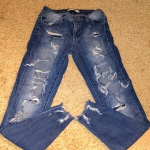 Distressed KanCan Jeans 27